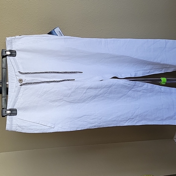 NWT. Ably 100%linen drawstring pants - Picture 5 of 12